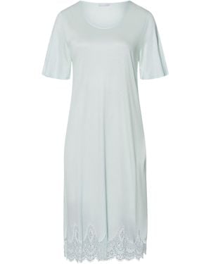 Hanro Modal Lace-Trim Melia Nightdress - White