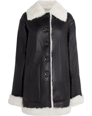 Altuzarra Shearling Blake Coat - Black