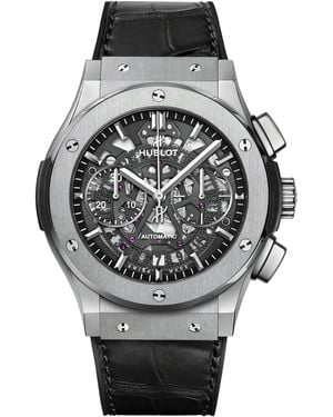 Hublot Ceramic Classic Fusion Aerofusion Chronograph Watch - Grey