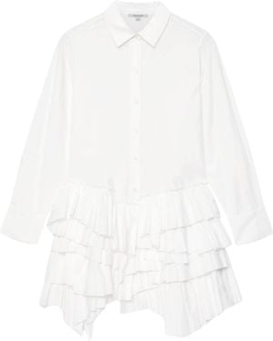 AllSaints Organic Cotton Kristi Shirt Dress - White