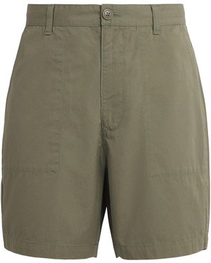 Barbour Twill Sherburn Shorts - Green