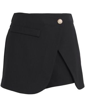 Maje Asymmetric Tailored Skort - Black