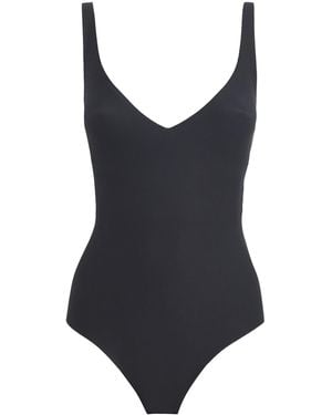Skims Plunge Bodysuit - Black
