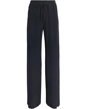 Nomadissem Silk Shirred Pants - Blue