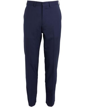 Ralph Lauren Wool Serge Straight Trousers - Blue