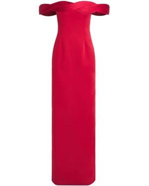 Gaurav Gupta Orbital Column Maxi Dress - Red
