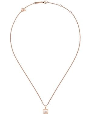 Chopard And Diamond Happy Diamonds Icons Pendant Necklace - Metallic