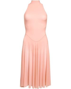 Skims Milky Sheer Midi Dress - Pink
