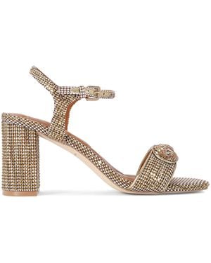 Kurt Geiger Kensington Langley Heeled Sandals - Metallic