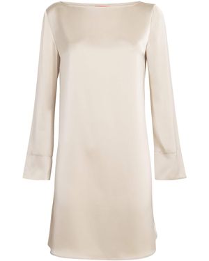 MAX&Co. Satin Mini Dress - Natural