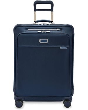 Briggs & Riley Baseline Medium Expandable Spinner Suitcase - Blue