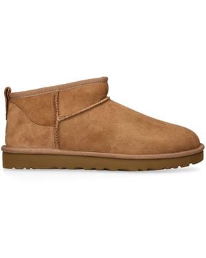 UGG Suede Classic Ultra Mini Boots - Brown