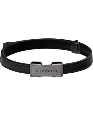 Chopard Leather Heritage Bracelet - Black