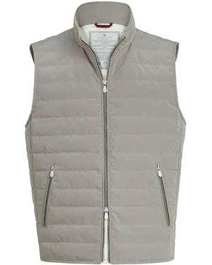 Brunello Cucinelli Gilet Vest - Grey