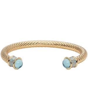 Halcyon Days Salamander Torque Bangle - Natural