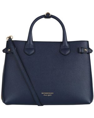 Burberry Medium Banner Bag - Blue