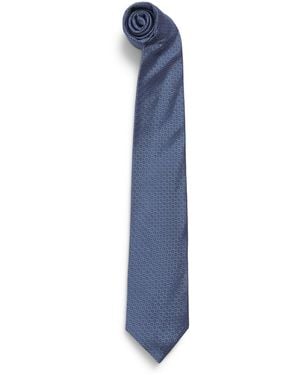 Corneliani Silk Jacquard Tie - Blue
