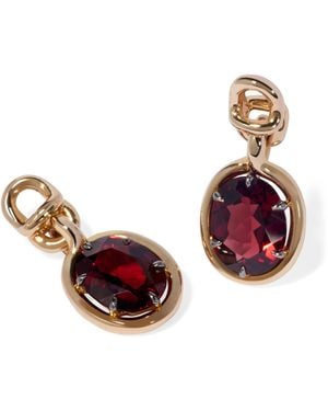 Annoushka And Garnet Mythology Earring Drops - Pink