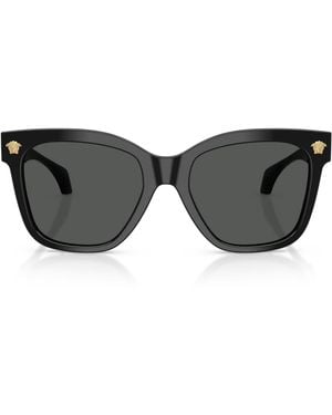 Versace Acetate Ve4511 Square Sunglasses - Black