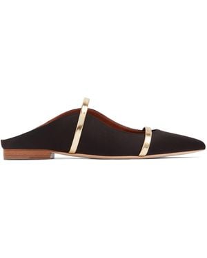 Malone Souliers Satin Maureen Mules - Brown