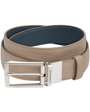 Chopard Leather Reversible Belt - Blue