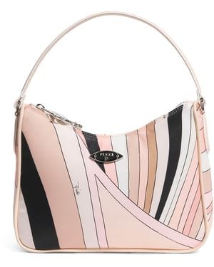 PUCCI Iride Print Yummy Shoulder Bag - Pink