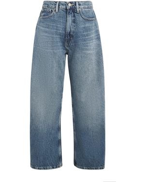 GOOD AMERICAN Good Extreme Barrel Jeans - Blue