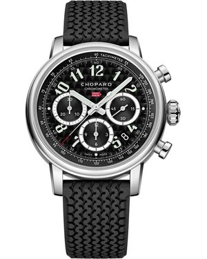 Chopard Lucent Steel Mille Miglia Chronograph Watch - Metallic