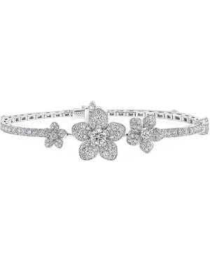 Graff And Diamond Wild Flower Bracelet - White