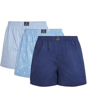 Polo Ralph Lauren Cotton Classic Boxer Shorts - Blue