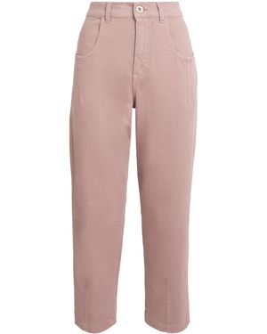 Eleventy Straight-Leg Jeans - Pink