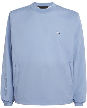 J.Lindeberg Water-Repellent Jl Pro Windbreaker Top - Blue