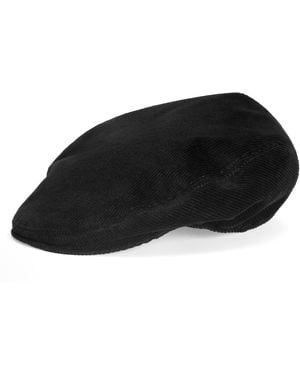 Dolce & Gabbana Corduroy Flat Cap - Black