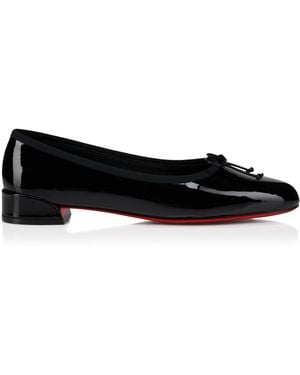 Christian Louboutin Sweetie Jane Patent Ballet Flats - Black