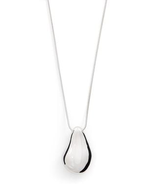 LIE STUDIO Sterling Betty Necklace - Metallic