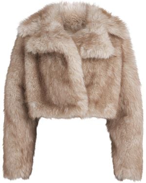Toccin Faux Fur Bellamy Jacket - Natural