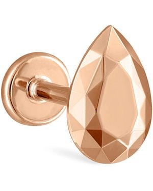 Maria Tash Faceted Pear Threaded Stud Earring - Natural