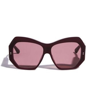JOSEPH Butterfly Slima Sunglasses - Purple