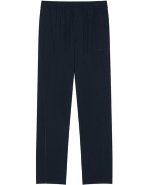 Givenchy Elasticated Couture Seam Trousers - Blue