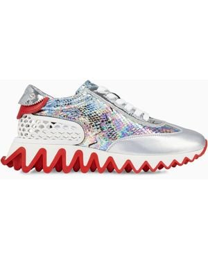 Christian Louboutin Loubishark Donna Leather Trainers - White