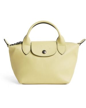 Longchamp Extra Small Leather Le Pliage Xtra Handbag - Metallic