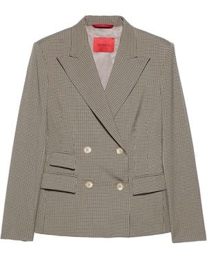 MAX&Co. Double-Breasted Blazer - Grey