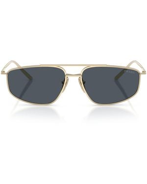 Prada Metal Rectangular Sunglasses - Blue