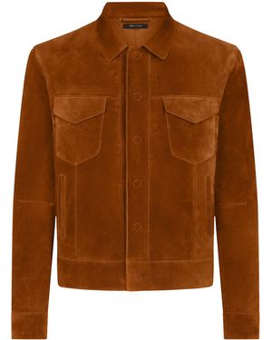 Tom Ford Suede Jacket - Brown