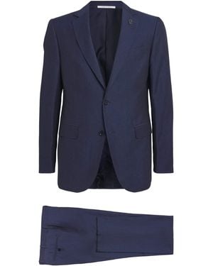 Pal Zileri Cotton-Linen Vicenza 2-Piece Suit - Blue
