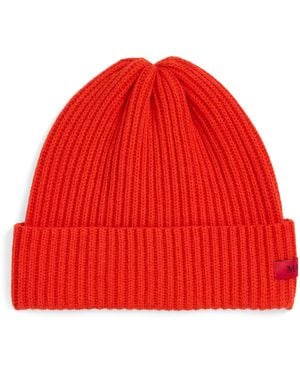 MAX&Co. Wool-Cashmere Beanie - Red