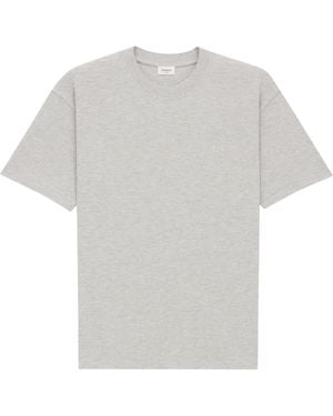 Saint Laurent Cotton-Blend Cassandre T-Shirt - White