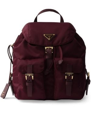 バックパック・リュック PRADA RE-EDITION 1978 SMALL BURGUNDY RE-NYLON BACKPACK Burgundy Prada Re-Edition 1978 small Re-Nylon backpack | PRADA