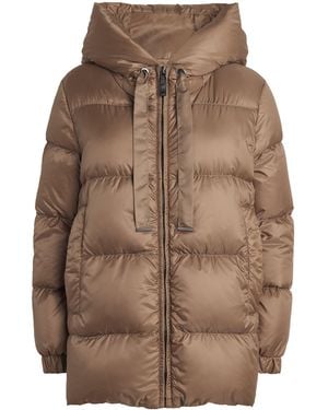Max Mara The Cube Quilted Jacket - Brown