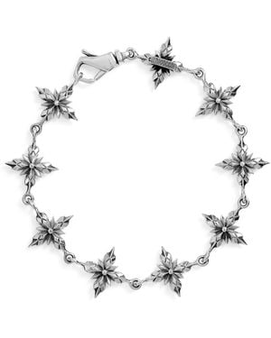Emanuele Bicocchi Sterling Crest Bracelet - Metallic